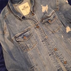 Blue jean jacket size L